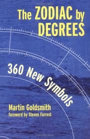 Cover of: Zodiac by Degrees by Martin Goldsmith