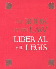 Cover of: The Book of the Law/Liber Al Vel Legis