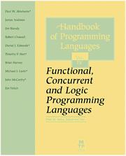 Cover of: Handbook of programming languages