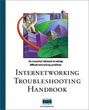 Cover of: Internetworking troubleshooting handbook