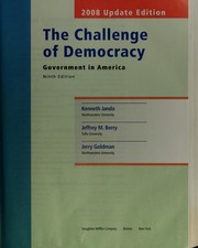 Cover of: Janda Challenge Of Democracy Associated Press Update Ninth Edition