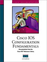 Cover of: Cisco IOS configuration fundamentals