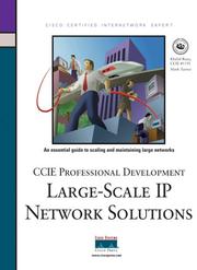 Cover of: CCIE Professional Development: Large Scale IP Network Solutions