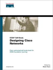 Cover of: Designing Cisco networks by Diane Teare, editor.