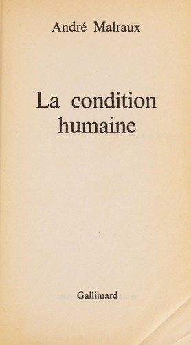 La condition humaine