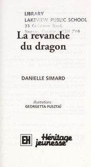 Cover of: La revanche du dragon