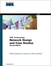 Cover of: Network Design and Case Studies (CCIE Fundamentals) (2nd Edition)