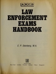 Cover of: Law Enforcement Exams Handbook (Law Enforcement Exams)