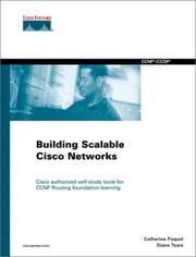 Cover of: Building Scalable Cisco Networks by Catherine Paquet, Diane Teare