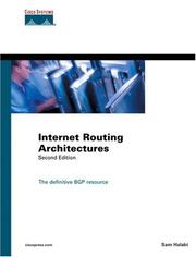 Cover of: Internet Routing Architectures (2nd Edition) by Sam Halabi