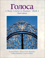 Cover of: Golosa by Richard M. Robin, Karen Evans-Romaine, Galina Shatalina, Joanna M. Robin