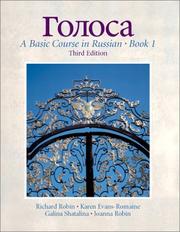 Cover of: Golosa | Richard M. Robin