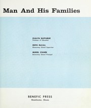 Cover of: Man and his families