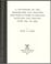 Cover of: A dictionary of the booksellers and printers who were at work in England, Scotland, and Ireland from 1641 to 1667