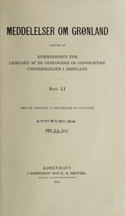 Cover of: A study of the diet and metabolism of Eskimos undertaken in 1908 on an expedition to Greenland