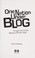 Cover of: One nation under blog