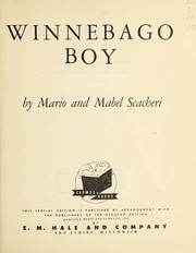 Cover of: Winnebago boy | Mario Scacheri
