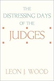 Cover of: The Distressing Days of the Judges