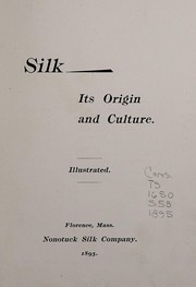Cover of: Silk | Nonotuck Silk Company.