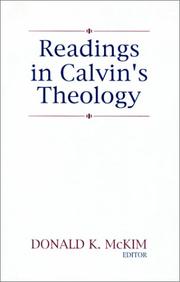 Cover of: Readings in Calvin's Theology