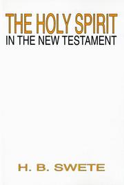 Cover of: The Holy Spirit in the New Testament