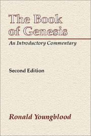 Cover of: The Book of Genesis | Ronald Youngblood