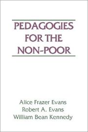 Cover of: Pedagogies for the Non-Poor by Evans, Kennedy, Grubbs Ju Evans