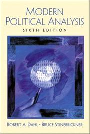 Cover of: Modern political analysis by Robert Alan Dahl