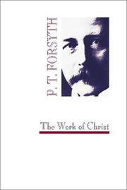 Cover of: Work of Christ