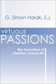 Cover of: Virtuous Passions by G. Simon Harak