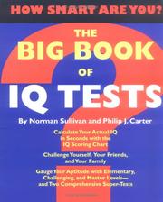 Cover of: The Big Book of IQ Tests