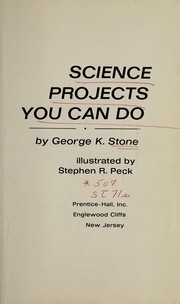 Cover of: 101 science projects. | George K. Stone
