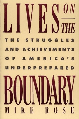 Lives on the boundary by Mike Rose