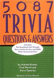 Cover of: 5087 trivia questions & answers by Marsha Kranes