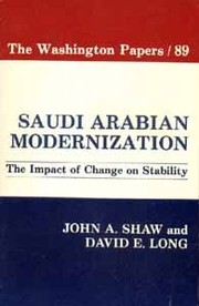 Cover of: Saudi Arabian modernization | Shaw, John A.