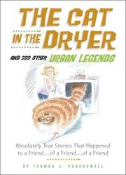 Cover of: The cat in the dryer and 222 other urban legends