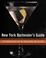 Cover of: New York Bartender's Guide