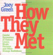 Cover of: How they met by Joey Green