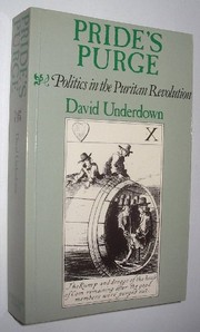 Cover of: Pride's Purge by David Underdown