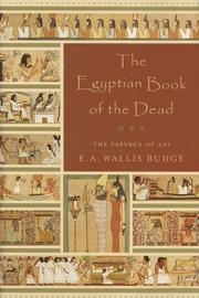 Cover of: Egyptian Book of the Dead: The Papyrus of Ani