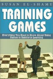 Cover of: Training Games by Susan El-Shamy