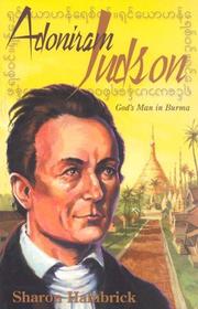 Cover of: Adoniram Judson by Sharon Hambrick, Sharon Hambrick