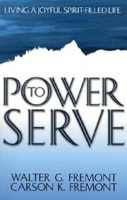 Cover of: Power to serve