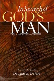 Cover of: In Search of God's Man by Douglas E. Devore