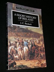 Cover of: A short history of Ireland | J. C. Beckett