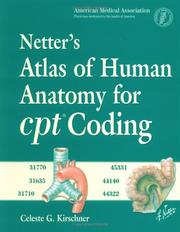 Cover of: Netter's atlas of human anatomy for CPT coding by Celeste G. Kirschner
