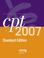 Cover of: CPT 2007 Standard Edition
