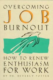Cover of: Overcoming Job Burnout by Beverly A. Potter, Phil Frank