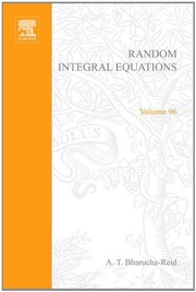 Cover of: Random integral equations by A. T. Bharucha-Reid