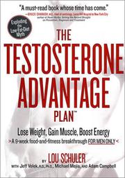 Cover of: The Testosterone Advantage Plan | Lou Schuler